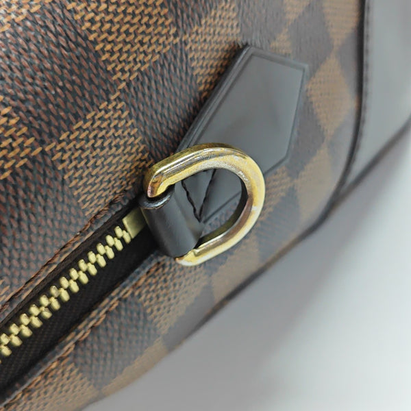 KENSINGTON BOWLING Damier Ebene Coated Canvas Brown