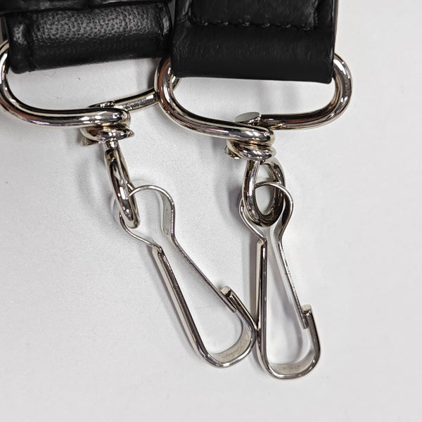 Calfskin Shoulder Bag Black