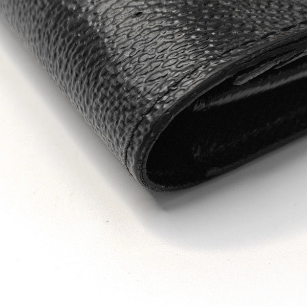 BRAZZA Damier Graphite Coated Canvas Gray Wallet