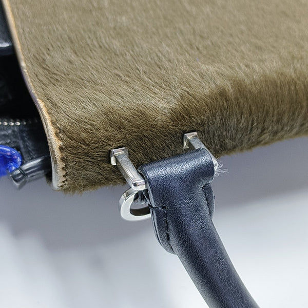 TRAPEZE Medium Calfskin Multicolor