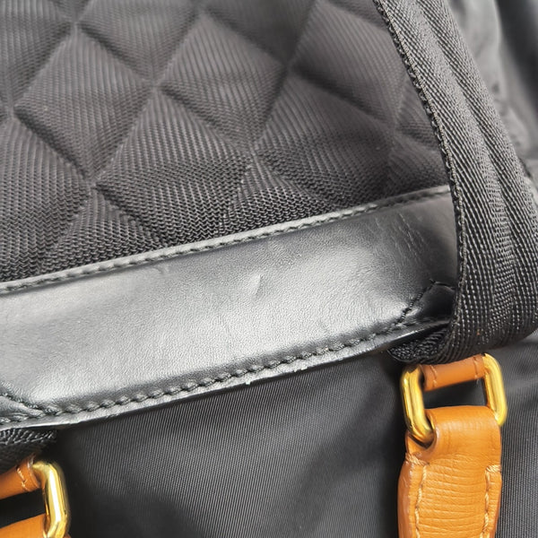 The Rucksack Nylon Black