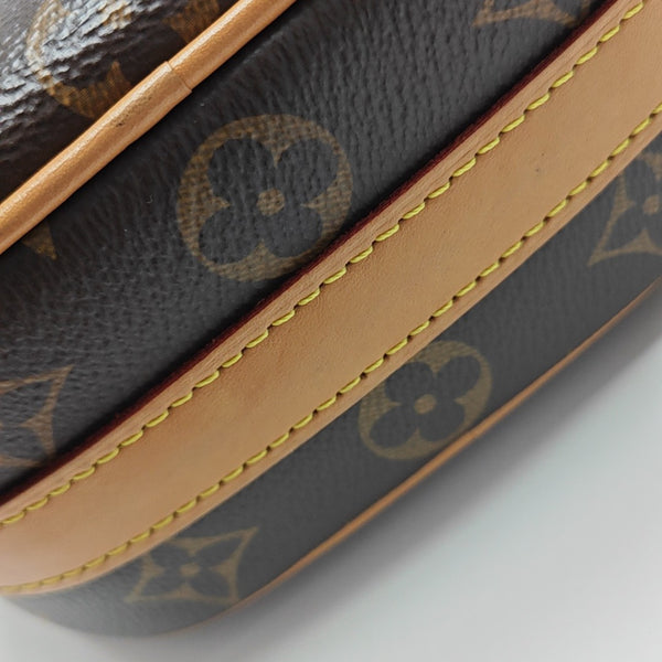 BOITE CHAPEAU PM Monogram Coated Canvas Brown