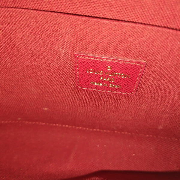 FÉLICIE Monogram Coated Canvas Brown