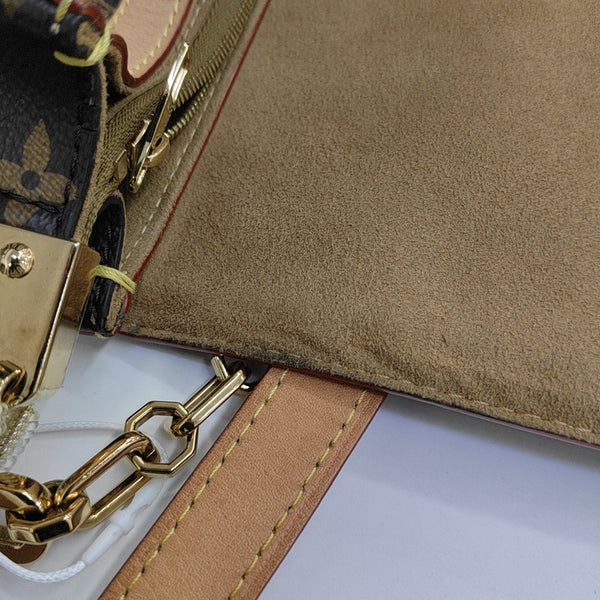 DAUPHINE Coated Canvas Brown