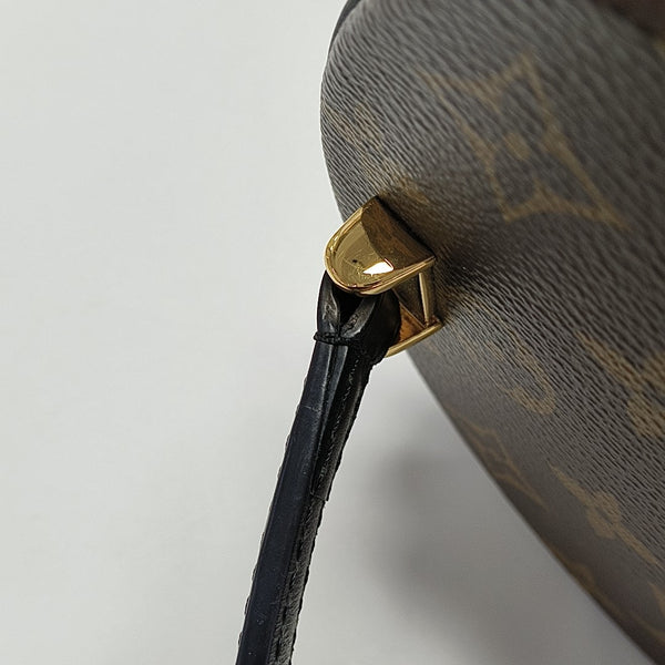 CANNES PM Monogram Coated Canvas Brown