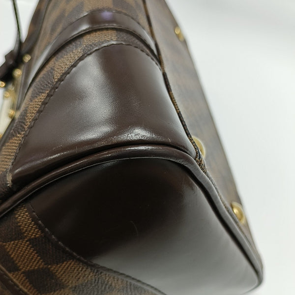 BERKELEY Damier Ebene Coated Canvas Brown