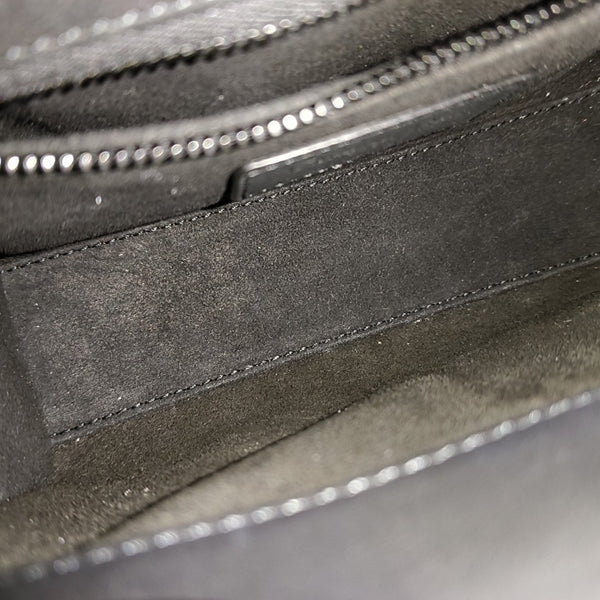 Lady Dior Mini Cannage Calfskin Black