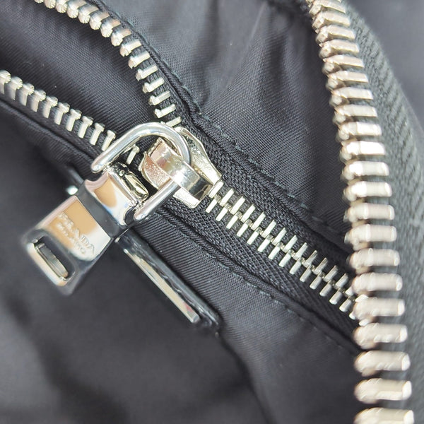 Nylon Shoulder Bag Black