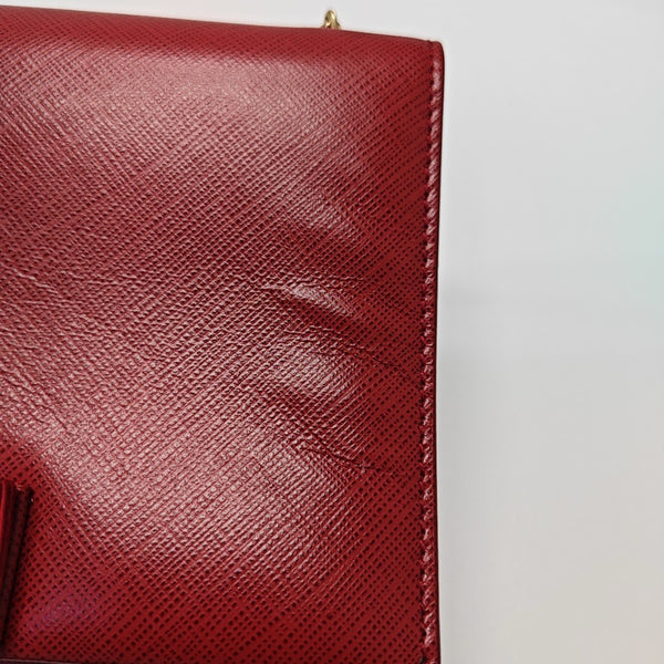 Ginny Calfskin Red