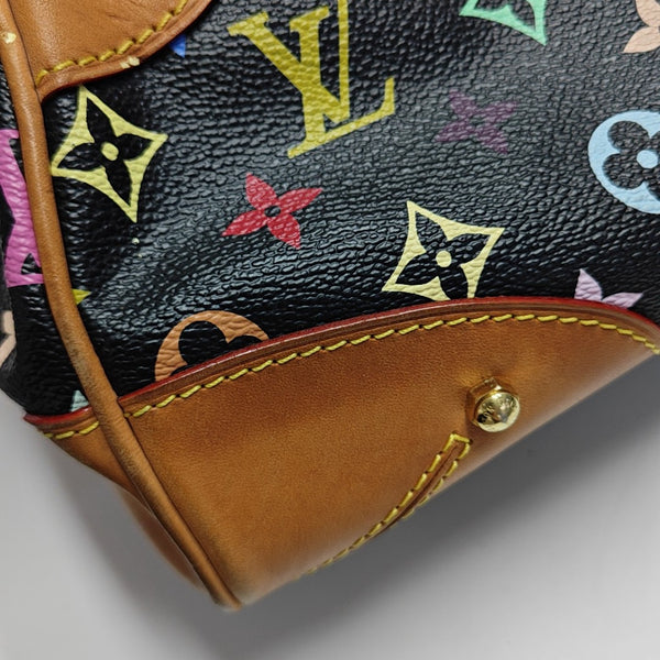 CLAUDIA Monogram Coated Canvas Black