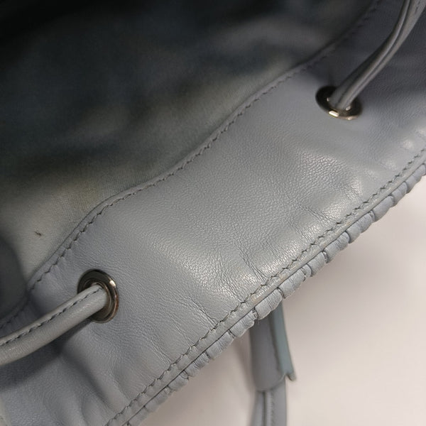 Glacé Calf Quilted Lambskin Blue