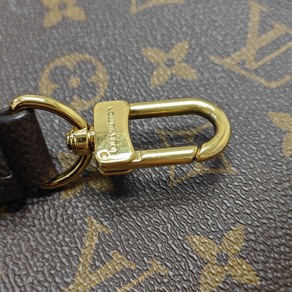 MÉTIS MM Monogram Coated Canvas Brown