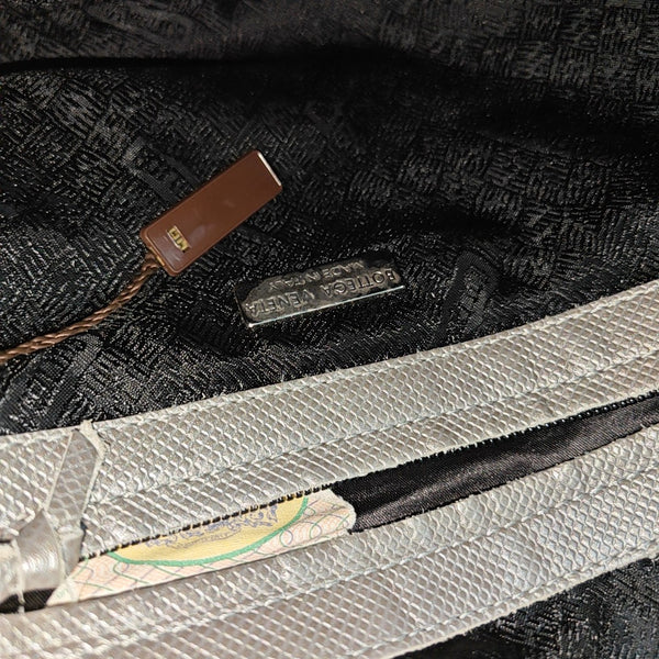 Nylon Shoulder Bag Silver