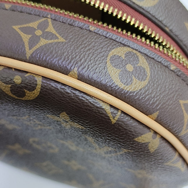 BOITE CHAPEAU PM Monogram Coated Canvas Brown