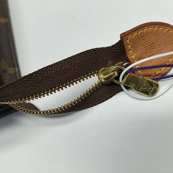 TOILET POCKET 19 Monogram Coated Canvas Brown