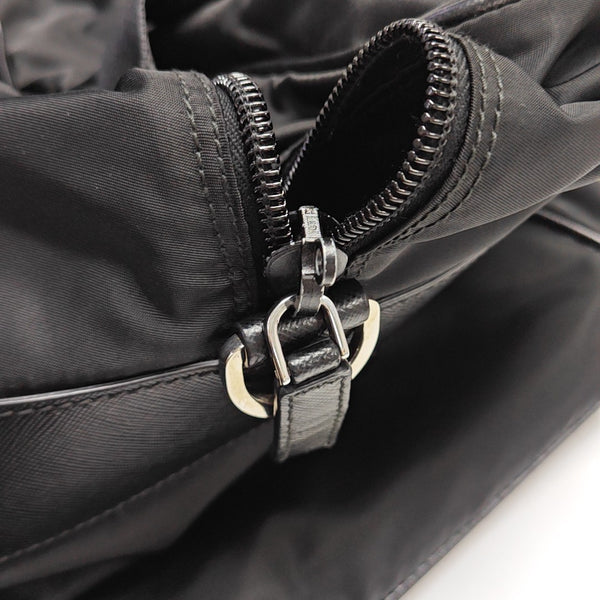 Nylon Tote Bag Black