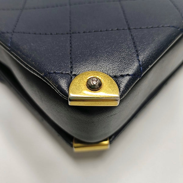 Quilted Lambskin Blue