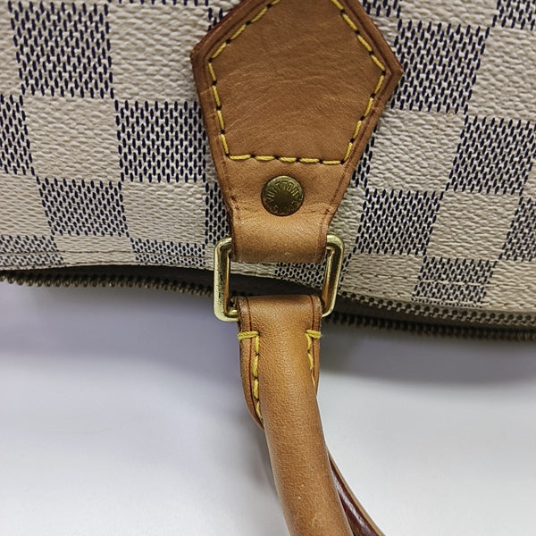 SPEEDY 30 Lona Damier Azur Revestida Blanca