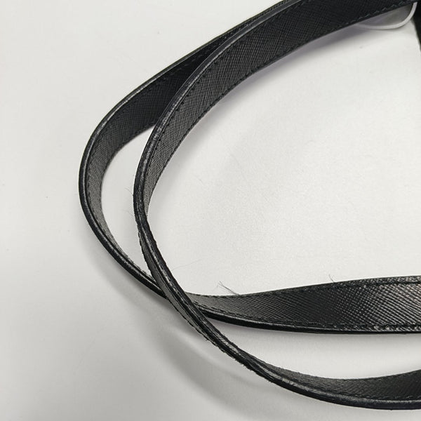 Nylon Top Handle Bag Black