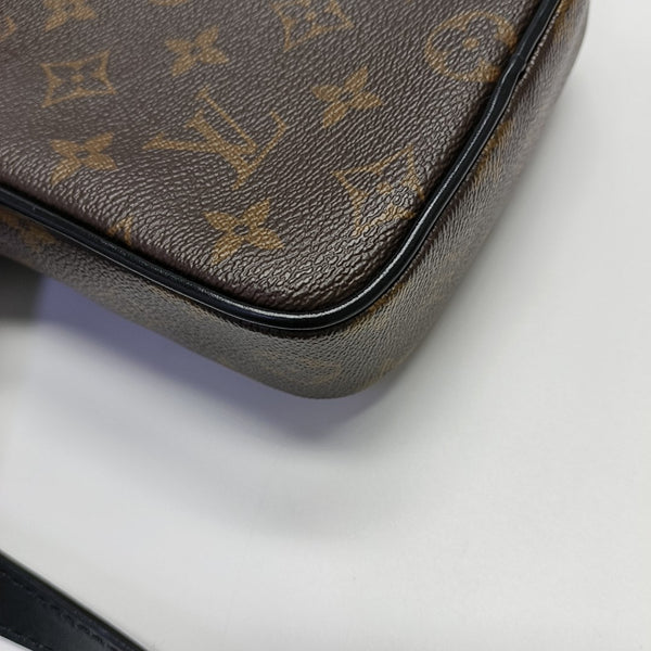 CHRISTOPHER Monogram Coated Canvas Brown