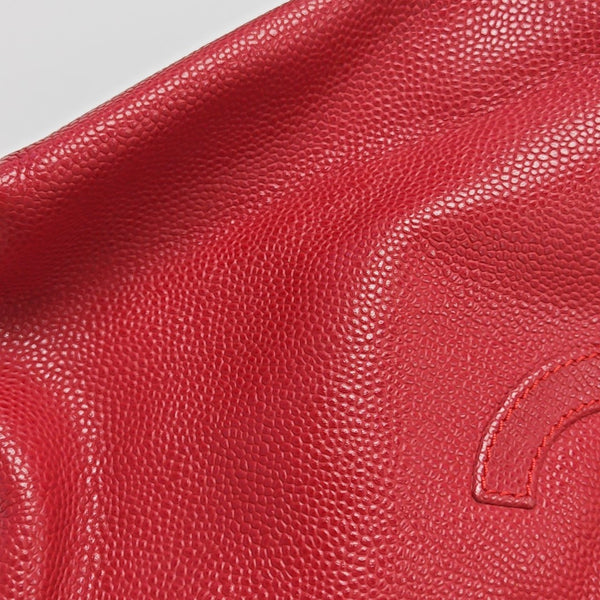 Grained Calfskin Red
