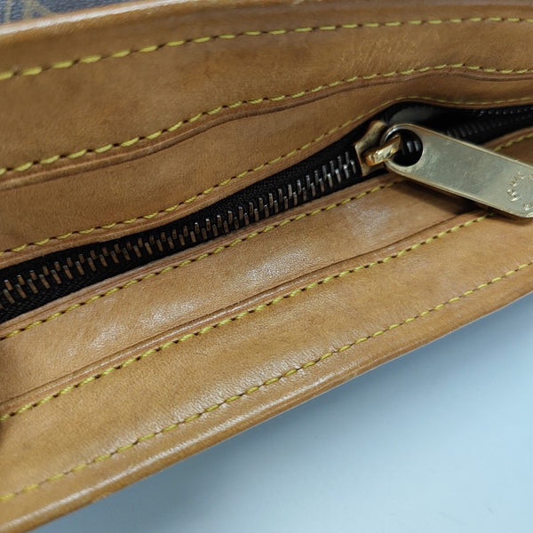 HUDSON GM Monogram Coated Canvas Brown