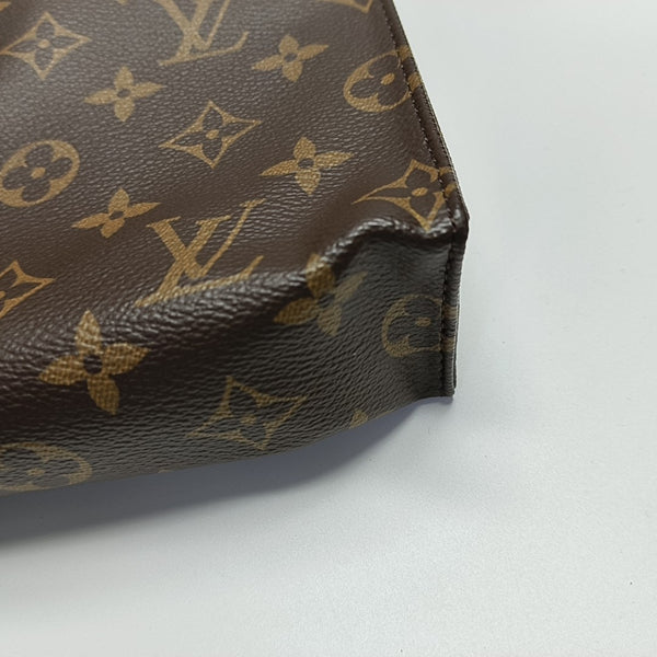 TOILET POCKET 26 Monogram Coated Canvas Brown