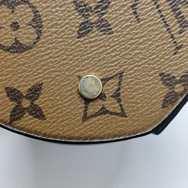 CANNES PM Monogram Coated Canvas Brown