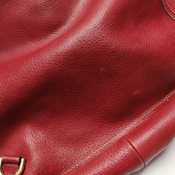 Abbey Calfskin Red