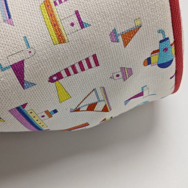 Canvas Bucket Bag White