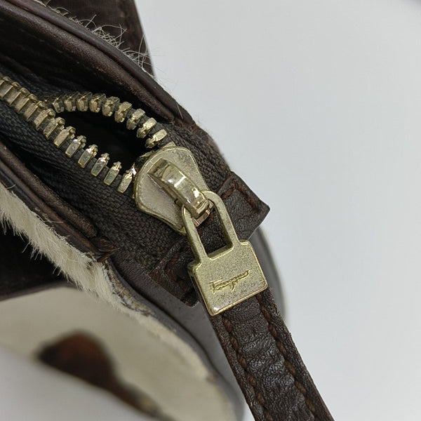 Horsehair Shoulder Bag Multicolor
