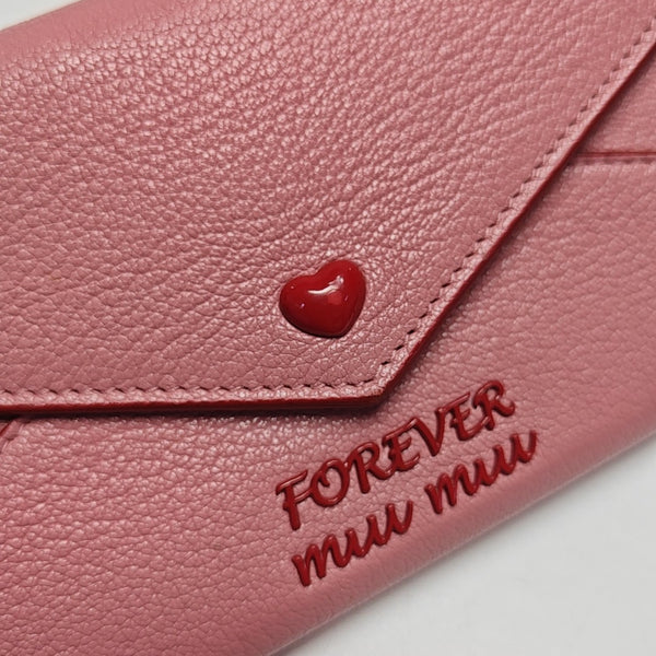 Love Lambskin Pink Wallet