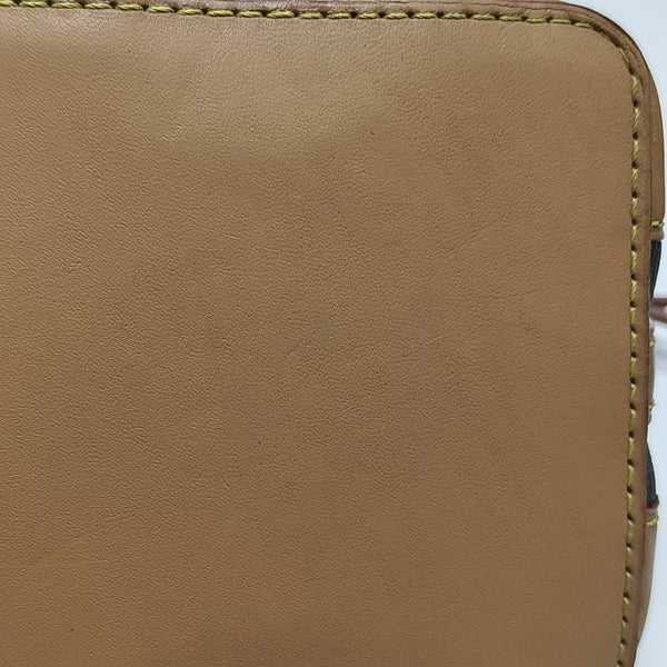 NOÉ Mini Monogram Coated Canvas Brown