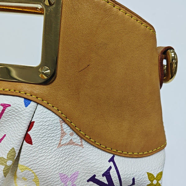 LV × TM JUDY PM Monogram Coated Canvas White