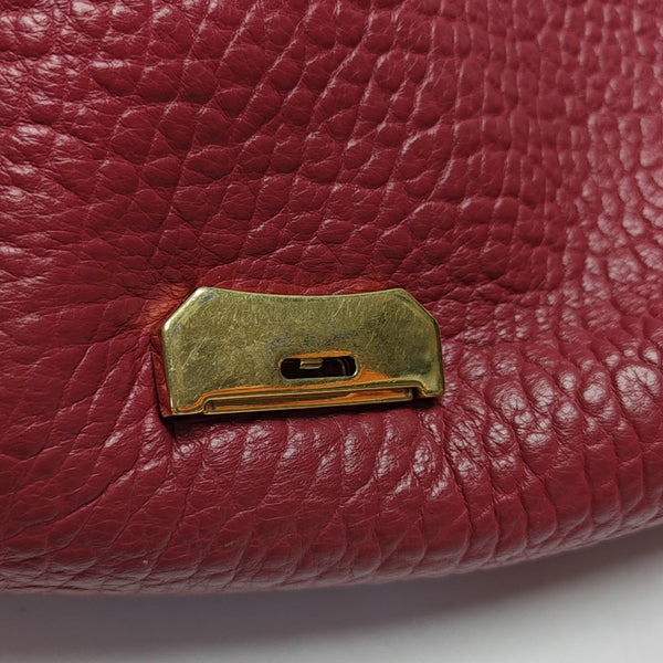 Mildenhall Medium Calfskin Red