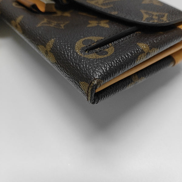 ELYSEE Monogram Coated Canvas Brown