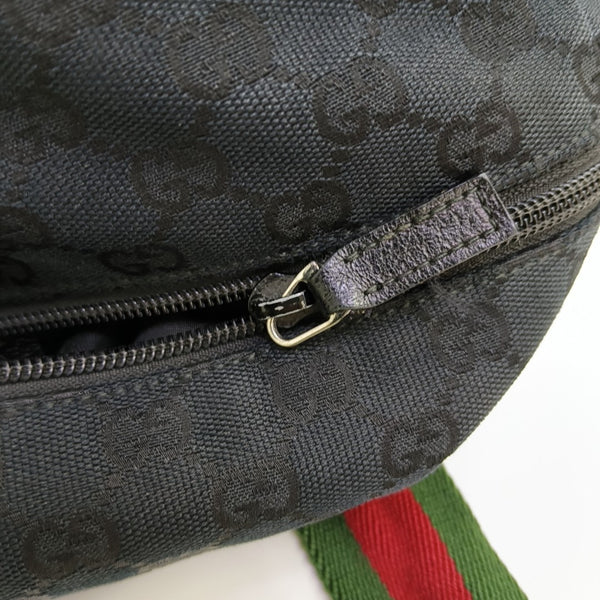 Monogram Canvas Top Handle Bag Black