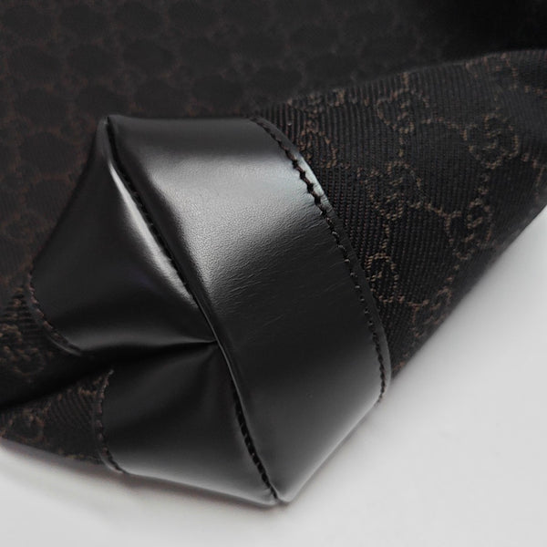 Monogram Canvas Tote Bag Brown
