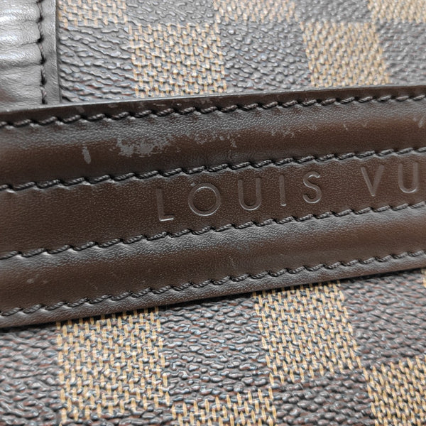 PARIOLI PM Damier Ebene Coated Canvas Brown