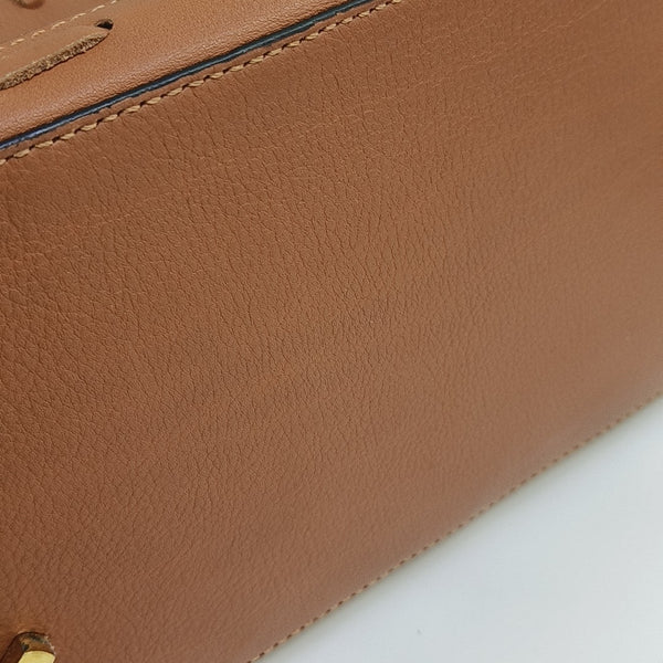 Puzzle Medium Quilted Calfskin Brown