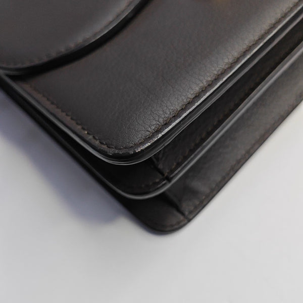 Gancini Calfskin Gray