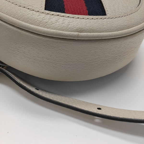 Ophidia Mini Calfskin White