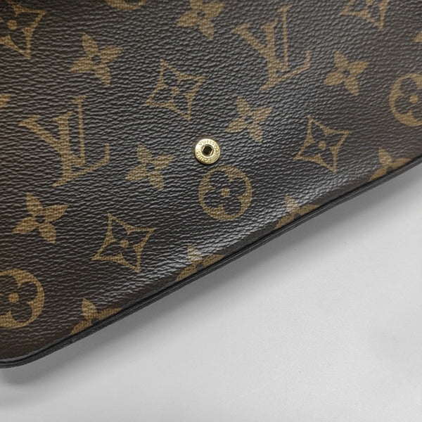 FÉLICIE Monogram Coated Canvas Brown