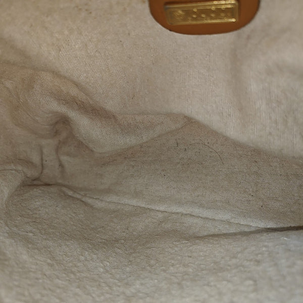 Monogram Coated Canvas Shoulder Bag Brown