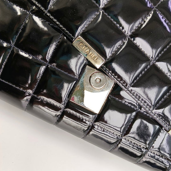 CHOCOLATE BAR Patent Leather Black