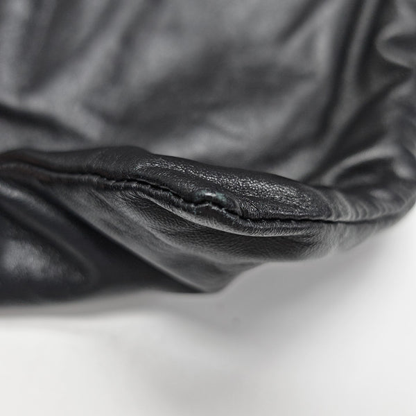 Lambskin Tote Bag Black