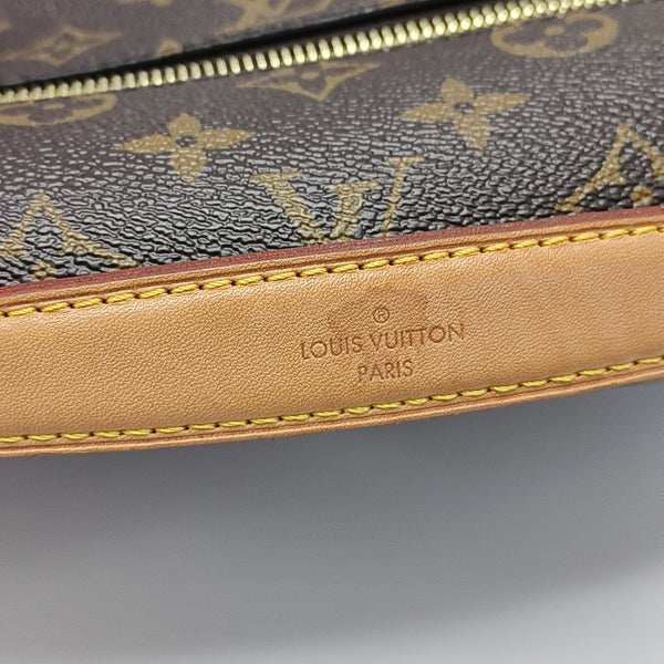 MÉTIS MM Monogram Coated Canvas Brown