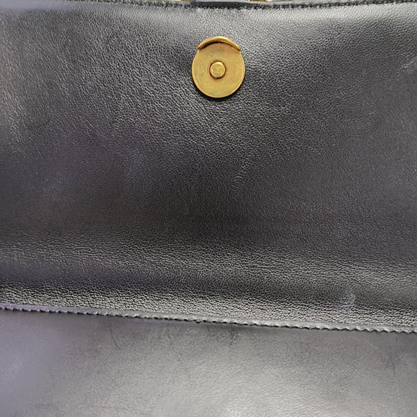 Hourglass Calfskin Black