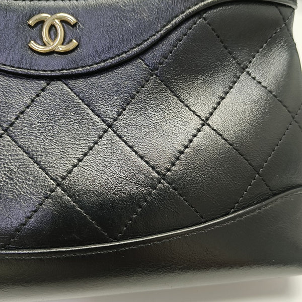 CHANEL 31 Nano Quilted Calfskin Black