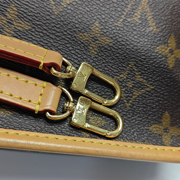 DIANE Nano Monogram Coated Canvas Brown